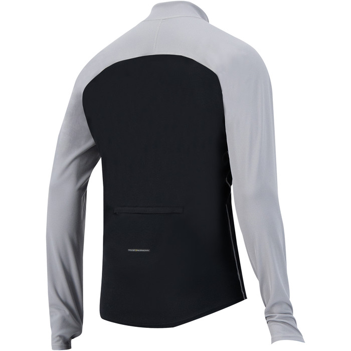 2024 Prolimit Mens Quick Dry Long Sleeve SUP Top 14430 - Black / Grey